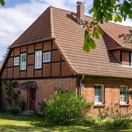 Ferienwohnung 1 Im Landhaus Am Wildpark Бёк Экстерьер фото