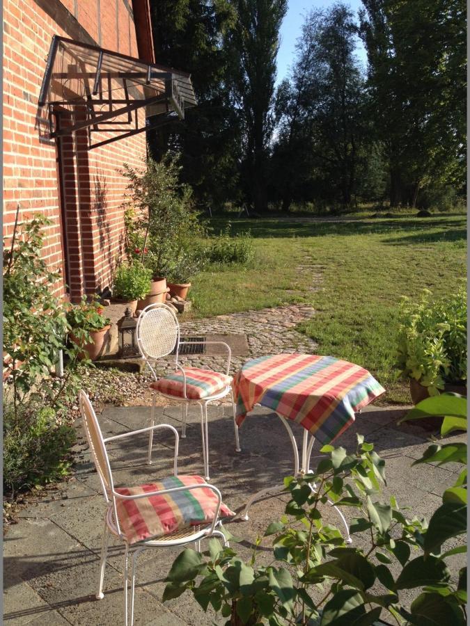 Ferienwohnung 1 Im Landhaus Am Wildpark Бёк Экстерьер фото
