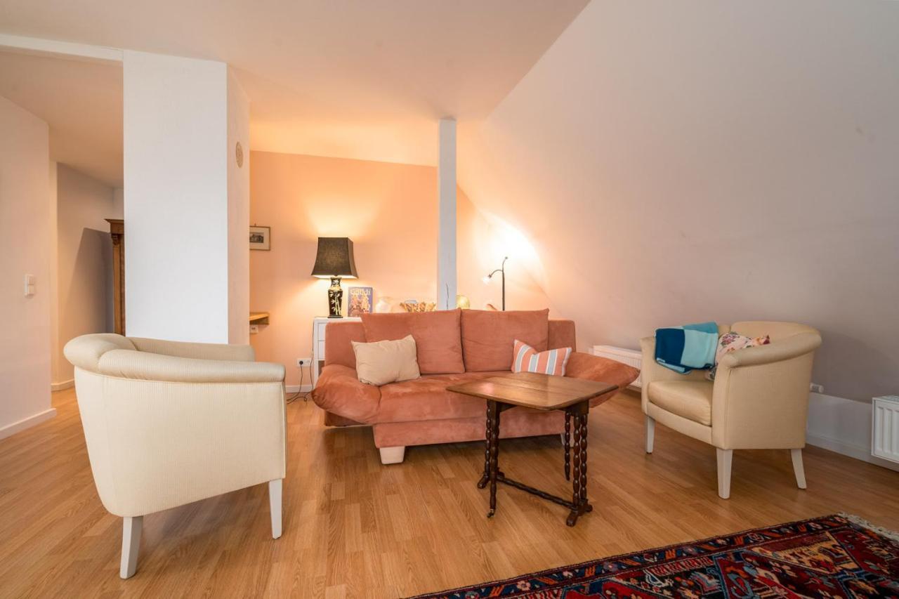 Ferienwohnung 1 Im Landhaus Am Wildpark Бёк Экстерьер фото