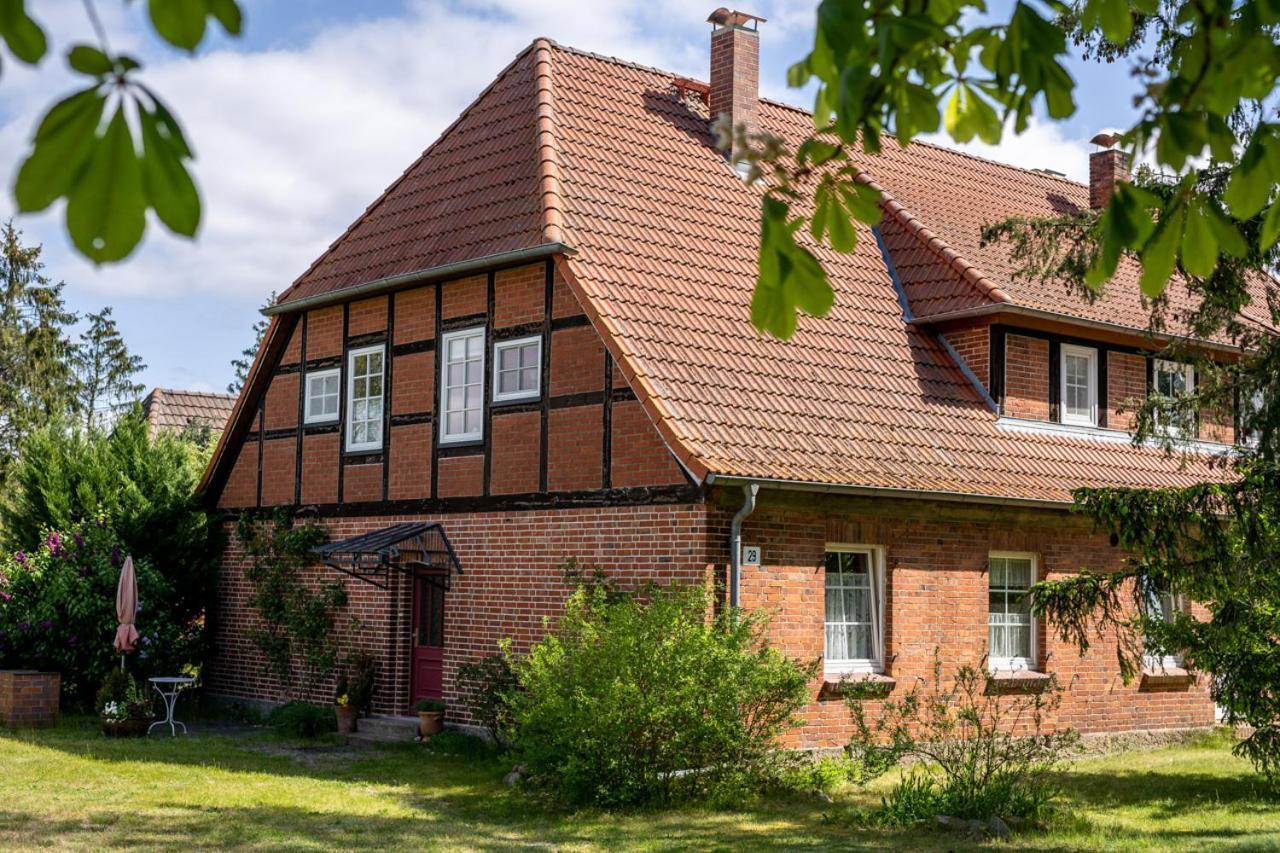 Ferienwohnung 1 Im Landhaus Am Wildpark Бёк Экстерьер фото